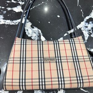 Burberry Beige Plaid Women's Bag